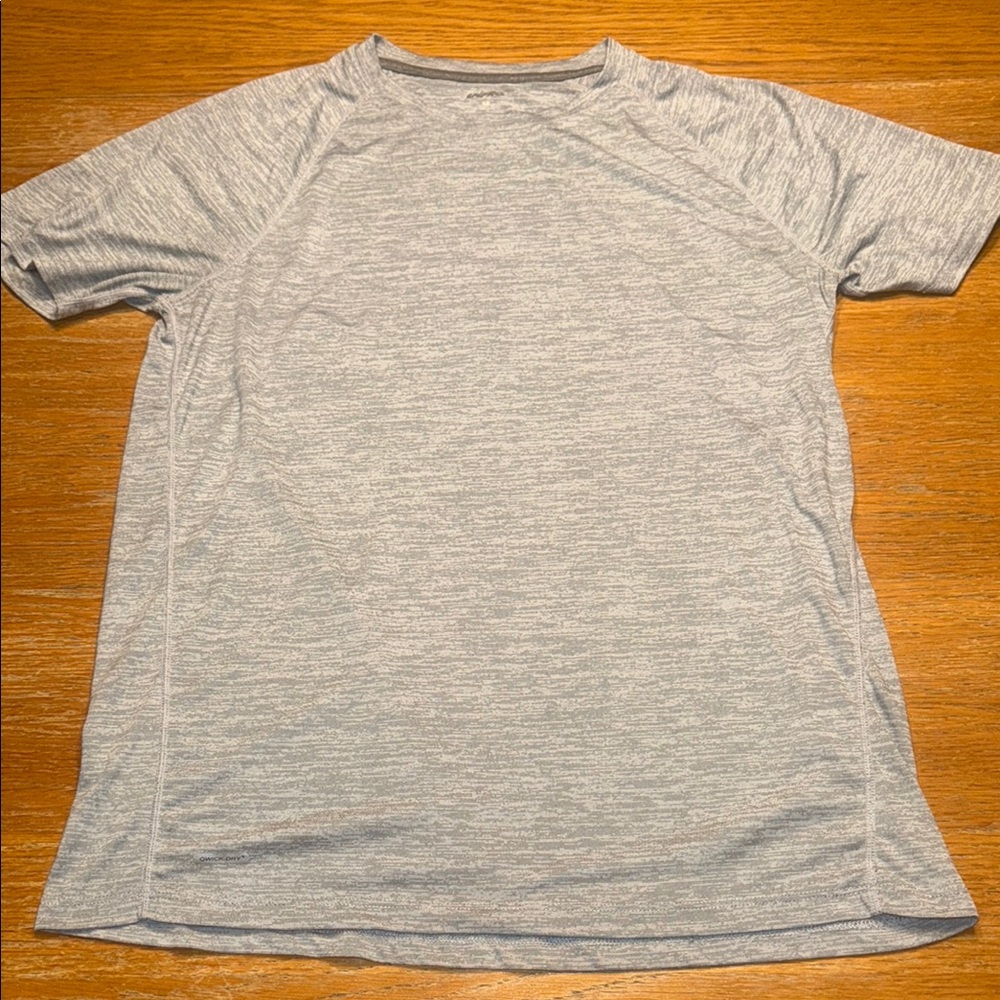 Heather Gray Athletic Short Sleeve Tee